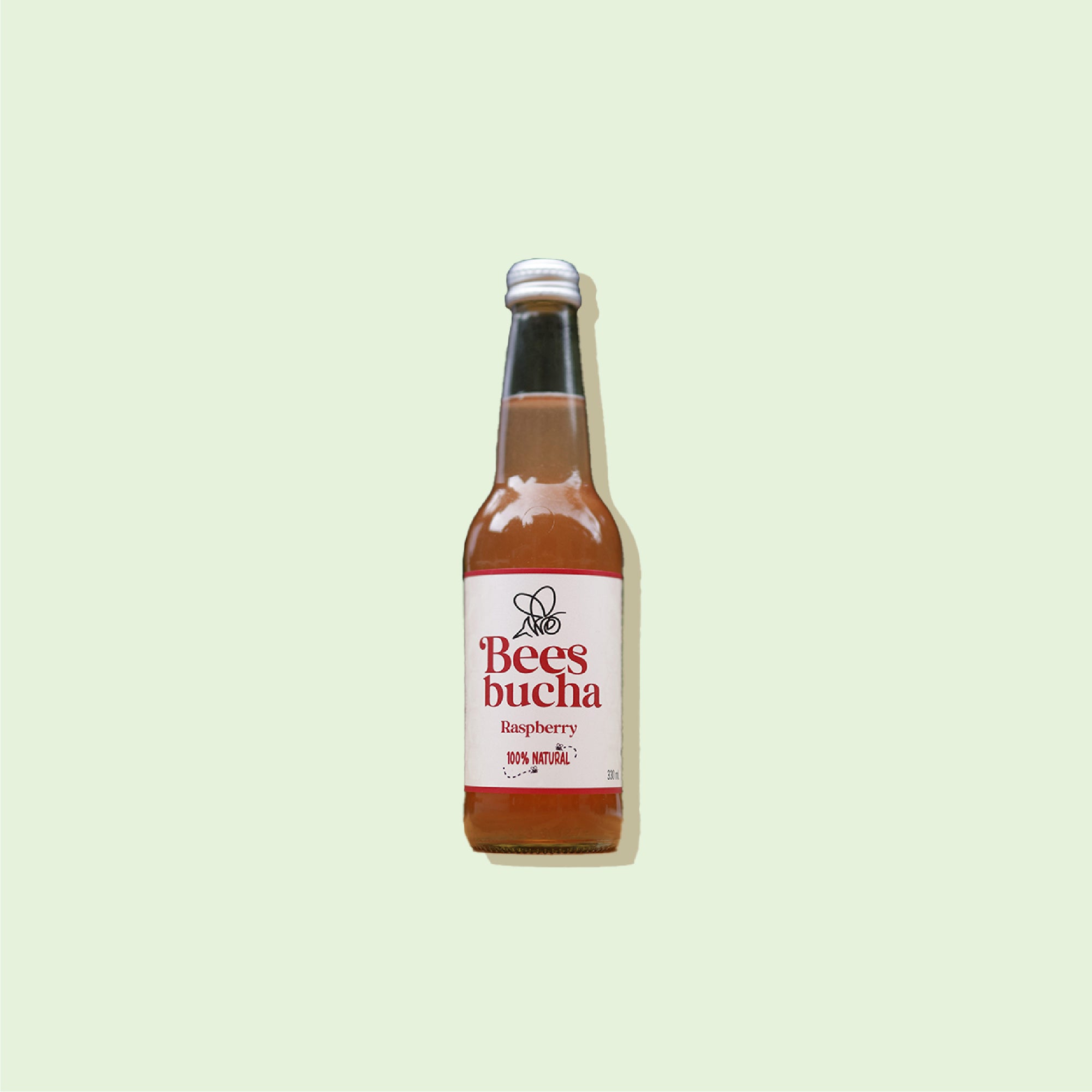 Beesbucha Raspberry Fermented Drink