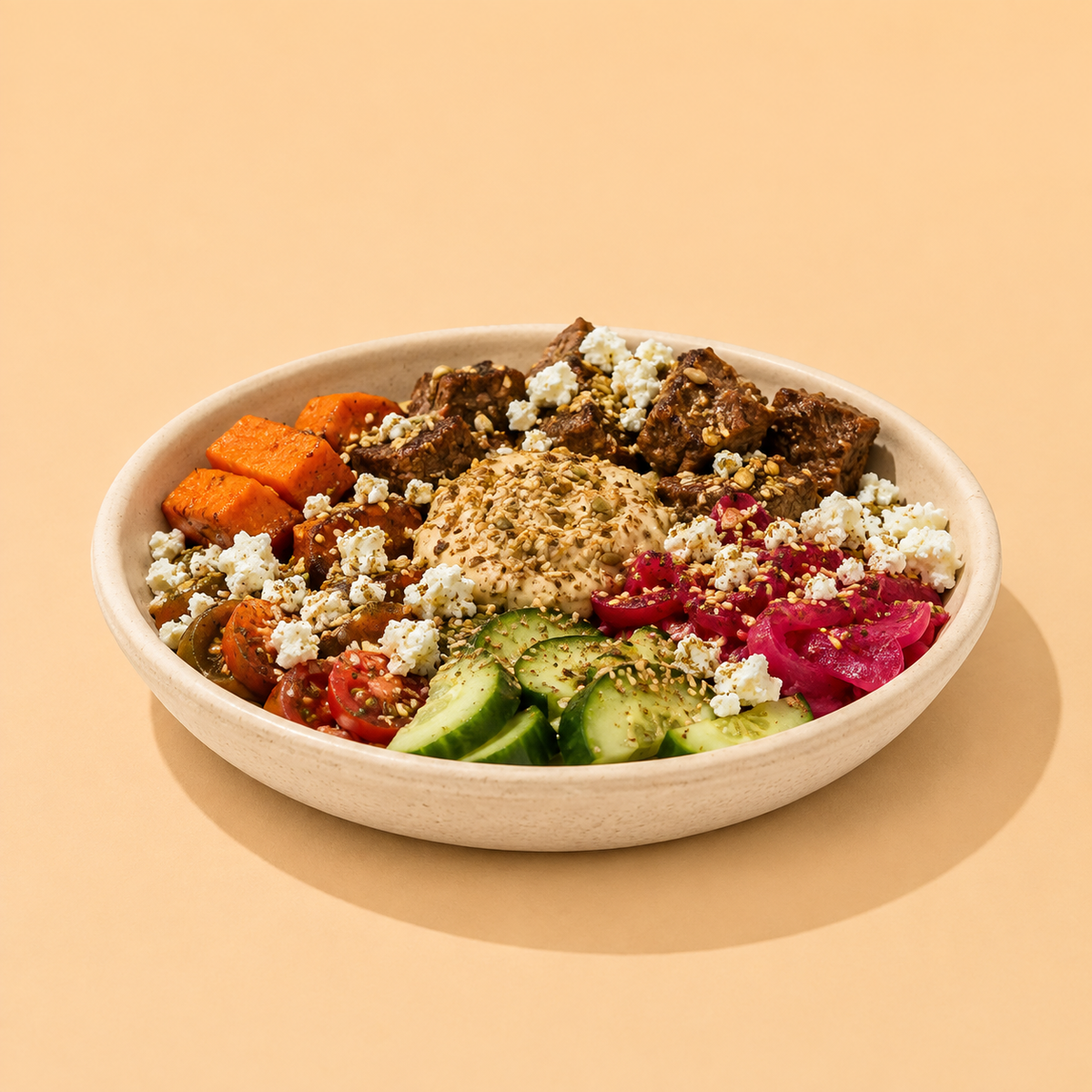 Mediterranean Beef Bowl