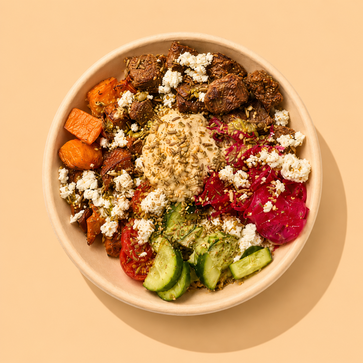 Mediterranean Beef Bowl