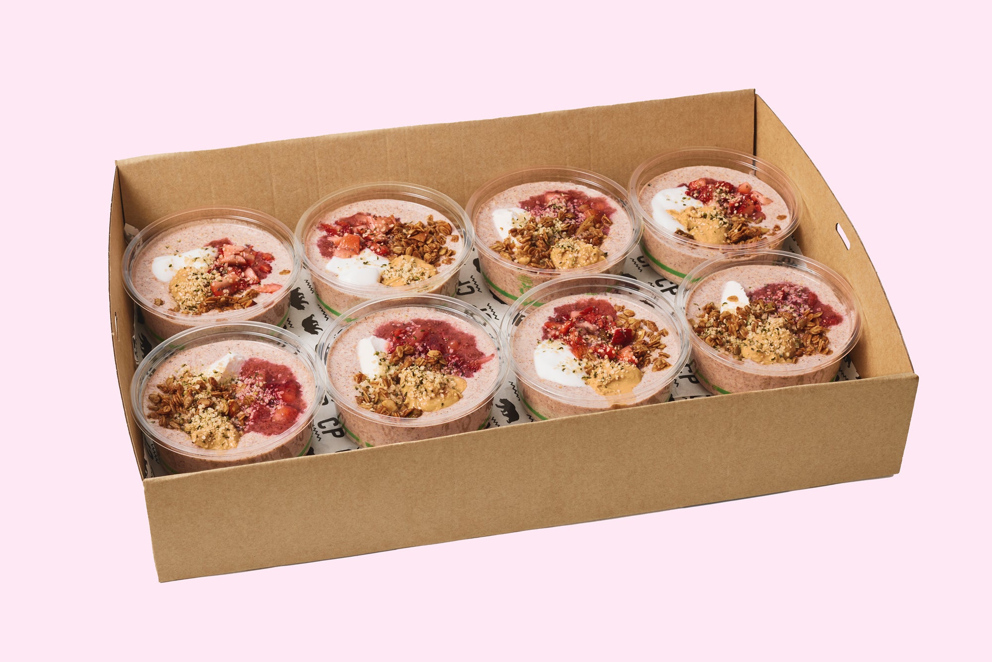 PBJ Overnight Oats Platter