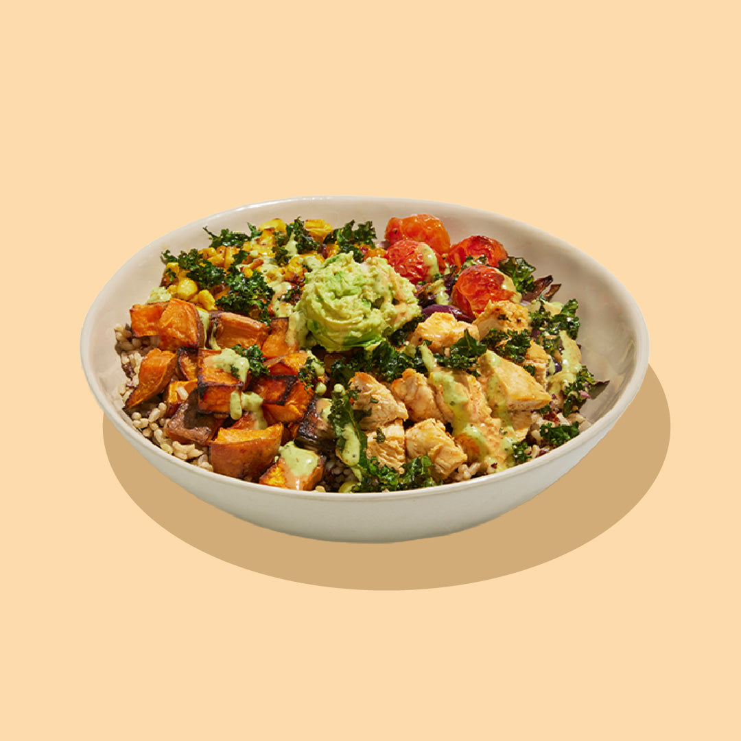 Spicy BBQ Chicken Bowl