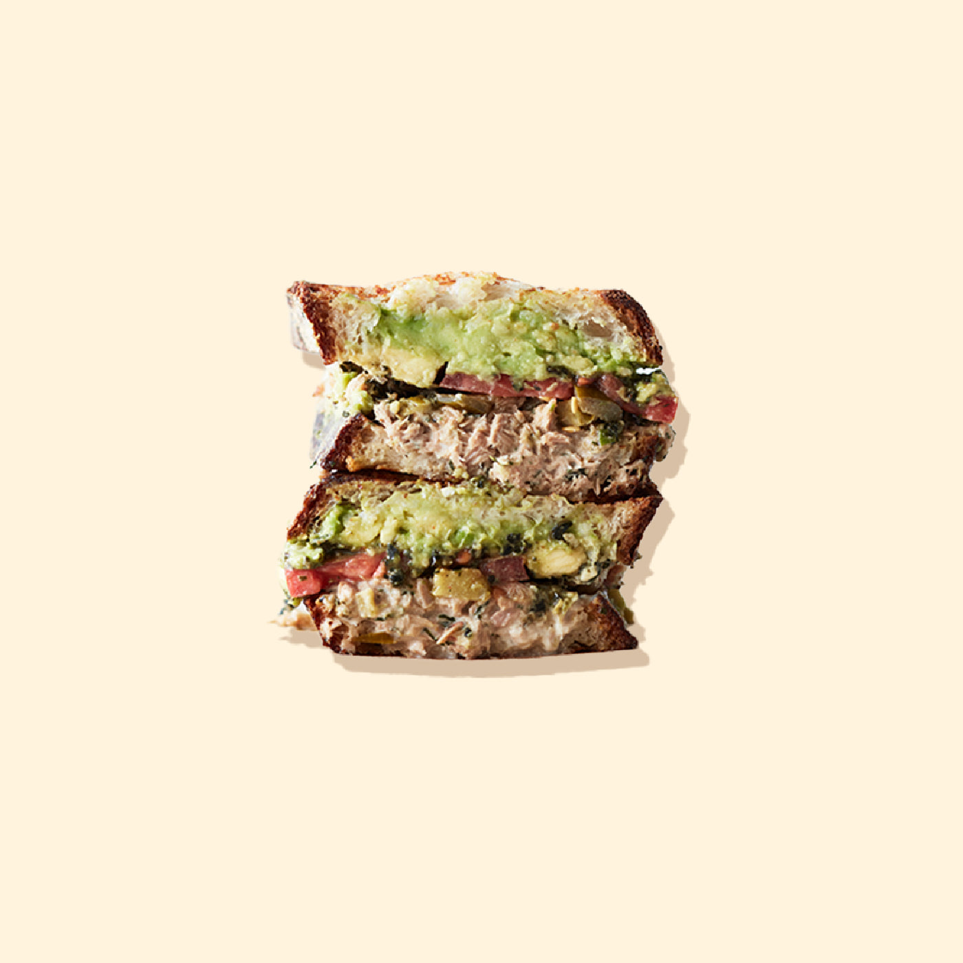 Spicy Tuna Melt Sandwich